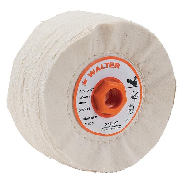 4-3/4 in. x 2 x 5/8 in. Soft Buffing Drum